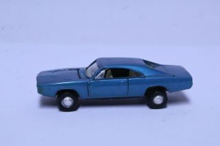 Vintage Amt Pup Mego Jet Wheel Dodge Charger In Blue