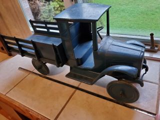 Vintage Buddy L Toy Truck Tin Pressed Steel Large 1927 Model T Antique High End
