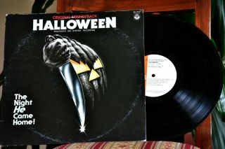 Columbia Japan Sx 7013 Sdtk John Carpenter " Halloween ",  Lyric Sheet