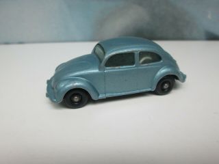 Matchbox/ Lesney 25b Volkswagen 1200 Blue / Black Plastic Wheels