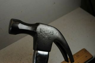 Vintage Vaughan 16 oz.  Claw Hammer With Metal Handle 2