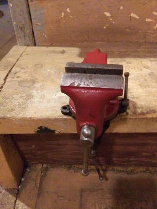 Vintage Jewelers Machinists 2 1/4 Jaws Swivel Bench Vise