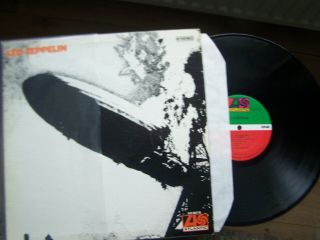 Led Zeppelin I Sd 8216 Atlantic Records Zepplin Vinyl Lp 1969 Sound Vg,