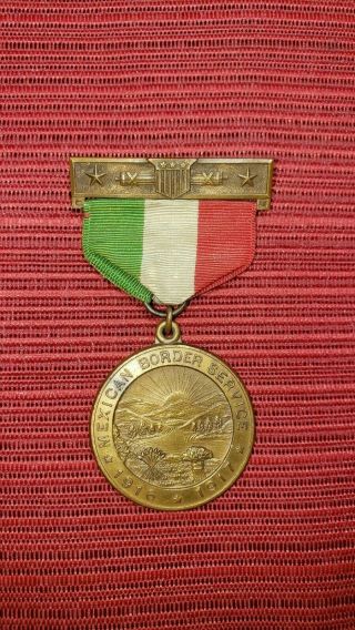 Ohio Mexican Border Service Medal 1916 - 1917 Army National Guard