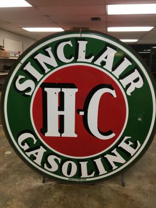 1930 ' s Sinclair HC Gasoline 72 