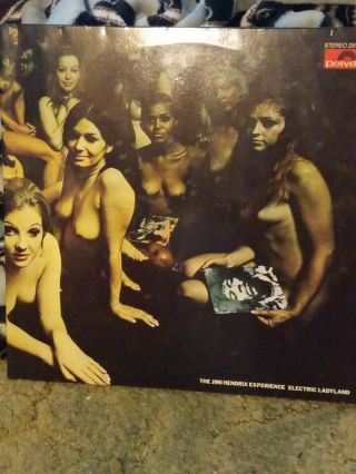 The Jimi Hendrix Experience Electric Ladyland 2xlp German Polydor Pressing