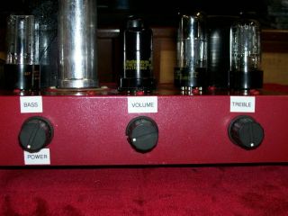 Vintage Heathkit Model A - 7 - E,  Converted Into A Guitar Amp,  Plug And Play