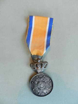 Netherlands Orange - Nassau Medal Of Honor Silver