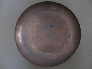WONDERFUL RARE LARGE NORTHLAND COLLEGE ARTS AND CRAFTS HAND HAMMERED COPPER BOWL 2