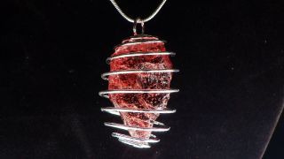 Andara Necklace - 10g - Mt.  Shasta Crystal - “prima Matra” (monatomic) Spi10
