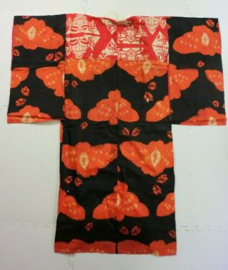 ANTIQUE,  Japanese kimono,  Juban Inner,  Silk,  YOSEGIRE patchwork N072516 2