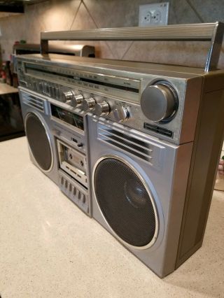 General Electric GE 3 - 5259A Vintage Old School Boombox 2