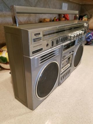 General Electric GE 3 - 5259A Vintage Old School Boombox 3
