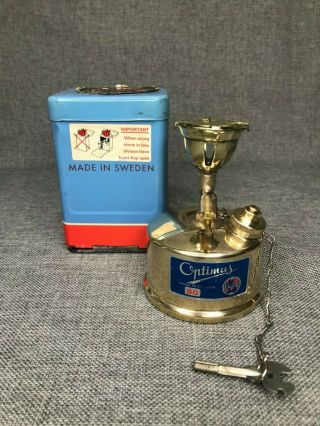 Vintage Optimus 80 Camping Hiking Fishing Stove Made In Sweden