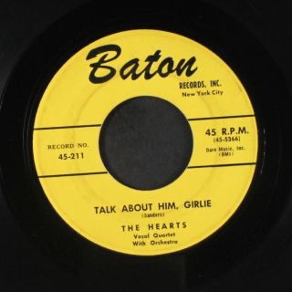 Hearts: All My Love Belongs To You / Talk About Him,  Girlie 45 Vocal Groups
