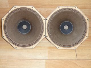 Vintage Philips Ad3800m Full Range Speakers Alnico For Amp.  Klangfilm Project