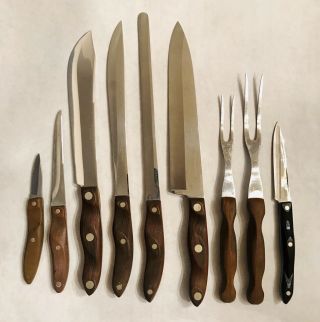 Cutco 9 - Pc.  Vintage Knife,  Set 20,  21,  22,  23,  24,  25,  26,  27,  And 2120
