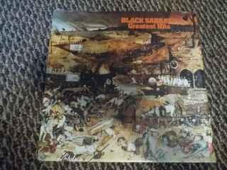 Black Sabbath - Greatest Hits - Rare 1977 Nems England 33 Rpm Vinyl Lp