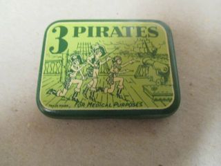 Vintage 3 Pirates Prophy Condom Tin 2