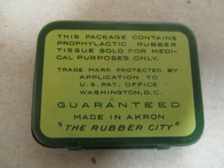 Vintage 3 Pirates Prophy Condom Tin 3