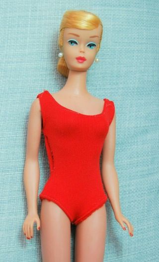 Vintage Barbie Lemon Ponytail Swirl Doll 1965 1960 