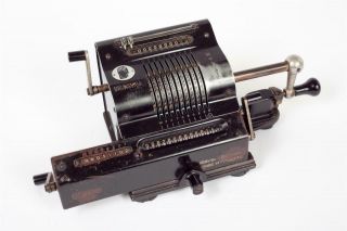Vintage C1930 " Brunsviga 13 " Mechanical Pinwheel Calculator 10