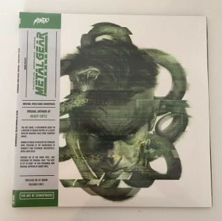Metal Gear Solid Soundtrack,  2 X Lp Green Smoke Vinyl - Mondo Exclusive.