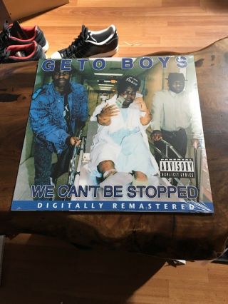 Geto Boys We Cant Be Stopped Vinyl Lp.  Scarface Willie D Bushwick