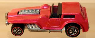 Dte 1971 Hot Wheels Redline 6175 Metallic Pink The Hood W/black Interior