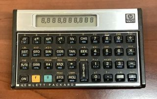 Hp 11c Scientific Calculator Hewlett Packard Usa Vintage Rpn
