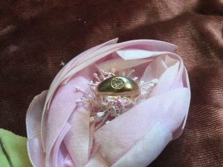 Antique Vintage 14k Gold Ring With 20 Point Diamond Size 2 3/4