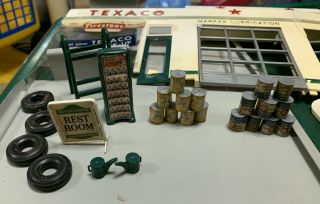 Vintage Buddy L Texaco Gas Station Parts 3