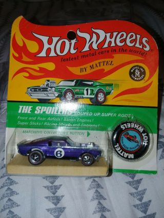 Hot Wheels Redline Mustang Boss Hoss Purple