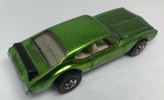 Hot Wheels Redlines - Light Green Olds 442 3