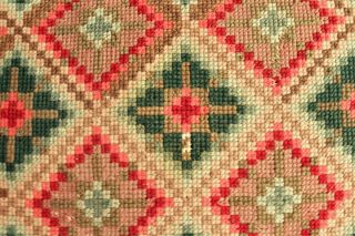 Antique Victorian Cross Stitch Cushion 2