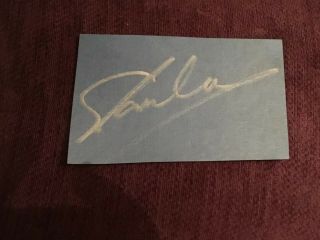 Stan Lee Hand Signed Paper Card Cut Autograph Delivery By Christmas