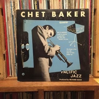 Chet Baker Quartet - Pacific Jazz 10 " - 1953