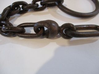 Newhouse No.  5 or 15 Bear Trap Chain / Hutzel / Trapping / Vintage / 2