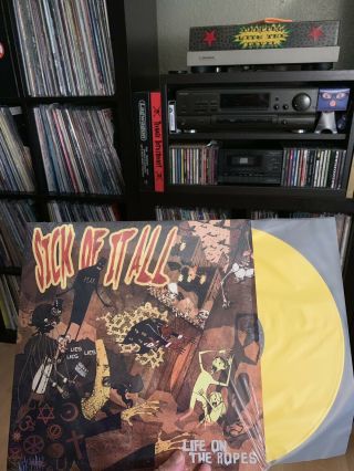 Sick Of It All Life On The Ropes Lp Yellow Madball H2o Converge Gorilla Biscuits