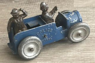 Tootsietoy Funny Series Moon Mullins Police Patrol Car Bobbling 1930’s