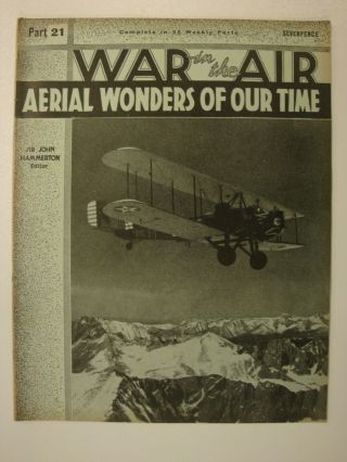 War In The Air 21,  26 Mar 1936: French Ww1 Aces,  Imperial Airways,  Amy Johnson