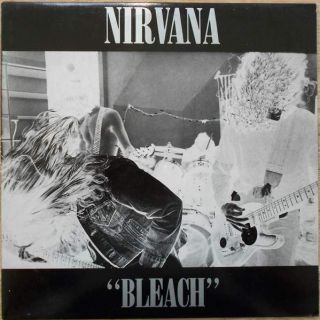 Nirvana Bleach Lp Vinyl Tupelo Recording Company 1989
