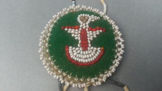 Vintage Native American Indian Souvenir Beaded Necklace