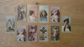 The American Tobacco Co.  Cigarette Cards - Beauties Of The Time