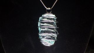 Andara Necklace - 10g - Mt.  Shasta Crystal - “prima Matra” (monatomic) Spi5