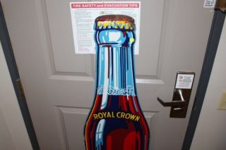Large Vintage 1948 RC Royal Crown Cola Soda Pop Bottle 59 