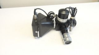 Vintage Wild Heerbrugg Microscope Attachment Camera