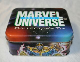 1992 Marvel Universe Series Iii 3 With Collector 