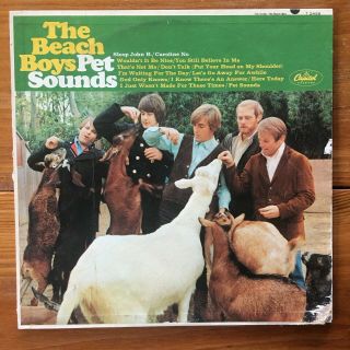 The Beach Boys – Pet Sounds – Surf Rock - Psych Rock Vinyl Lp – Mono