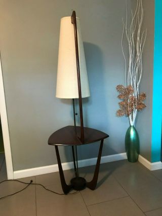 1950 ' s Mid Century Modern Table Floor Lamp,  Great Look 3
